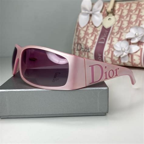 pink dior sunglasses y2k|Christian Dior Your Dior 2 Pink Logo Y2K Sunglasses John.